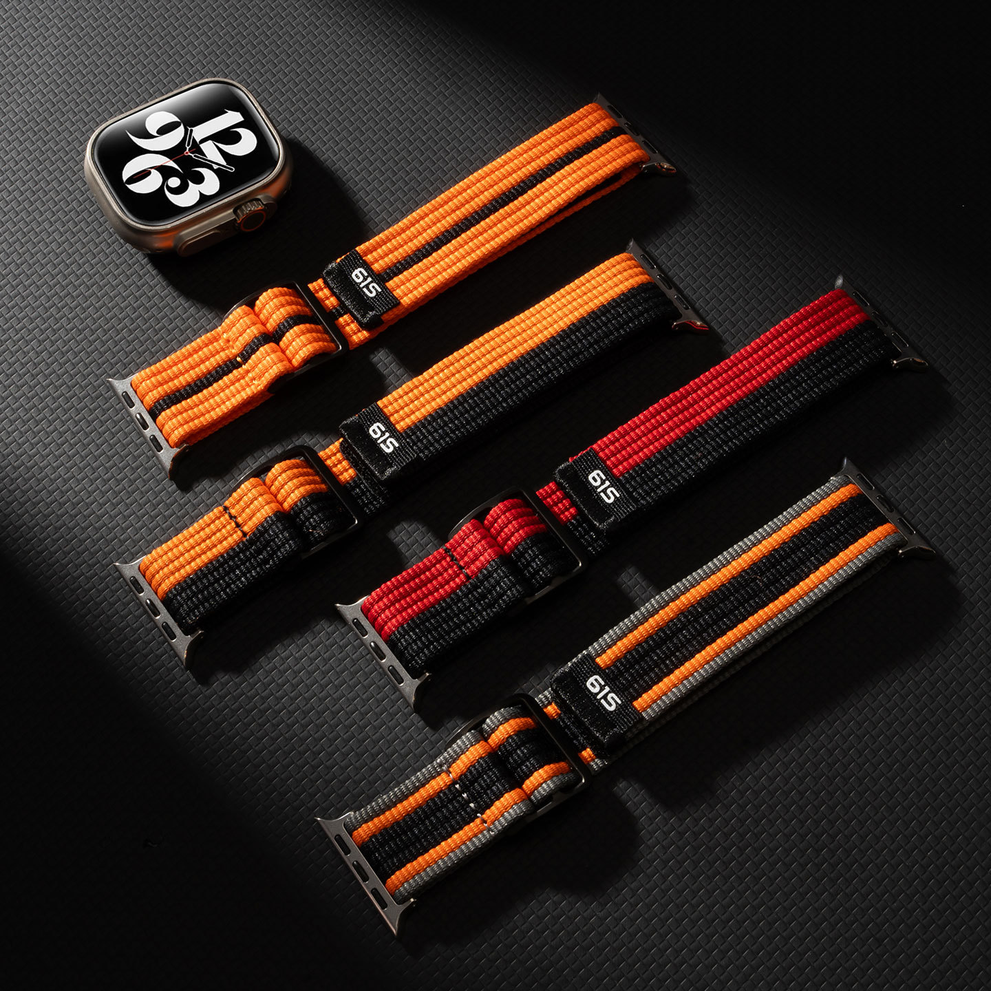【スポーツに映える】アスレチックナイロンバンド【アップルウォッチ】
