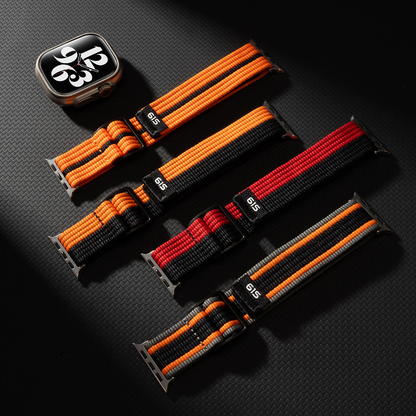 【スポーツに映える】アスレチックナイロンバンド【アップルウォッチ】