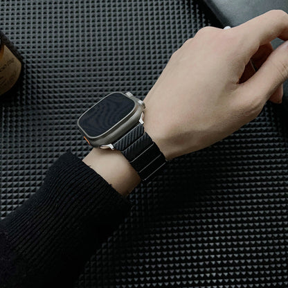 [4 colors available] Kevlar carbon pattern band [Apple Watch]