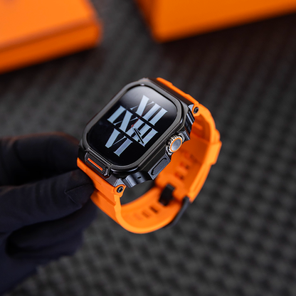 【Ultra専用モデル】メカニカルガードケースバンド【アップルウォッチ】