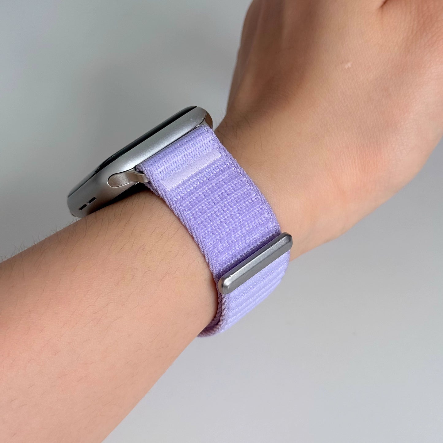 【ストレスフリー装着】カラフルナイロンマジックバンド【アップルウォッチ】