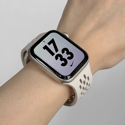 【選べる14色】スポーツメッシュシリコンバンド【アップルウォッチ】