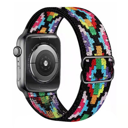 [23 colors available] Nylon braided stretch band [Apple Watch]