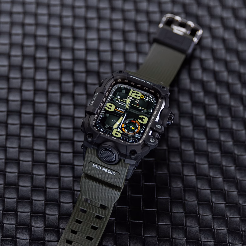 [Shock-resistant] Metal protective TPU band [Apple Watch]