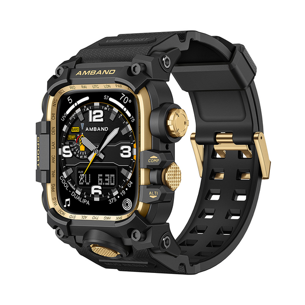 [Shock-resistant] Metal protective TPU band [Apple Watch]