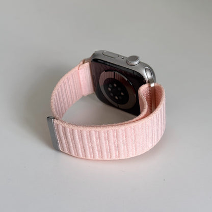 【ストレスフリー装着】カラフルナイロンマジックバンド【アップルウォッチ】