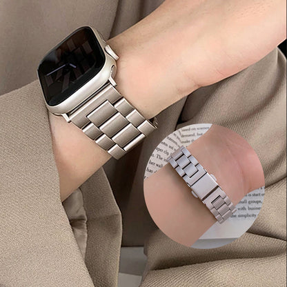 [3 colors available] Compatible stainless steel band [Apple Watch]