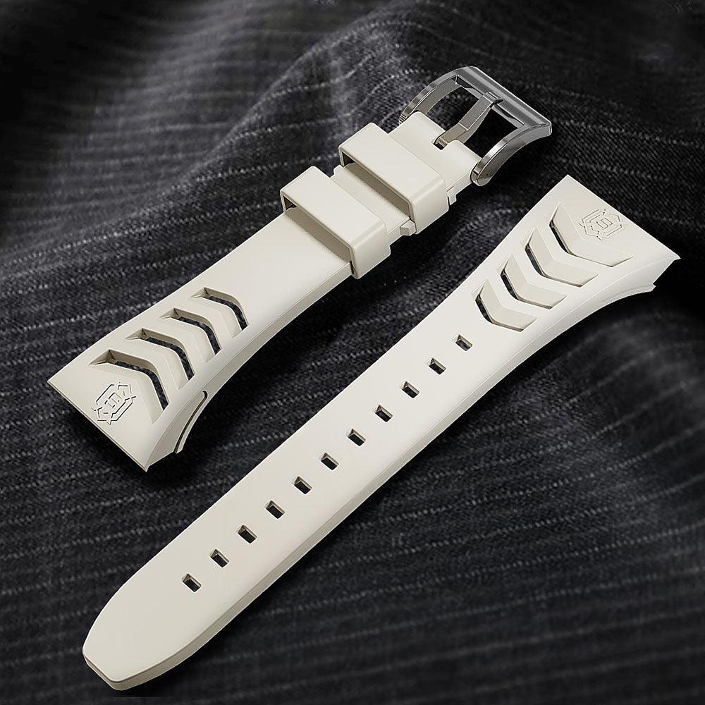 [4 colors available] Protective metal case integrated band [Apple Watch]