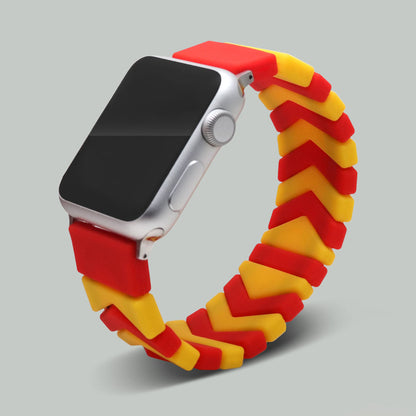 [18 colors available] Elastic silicone band [Apple Watch]