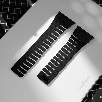 【しっかりフィット】マグネットロックシリコンバンド【アップルウォッチ】