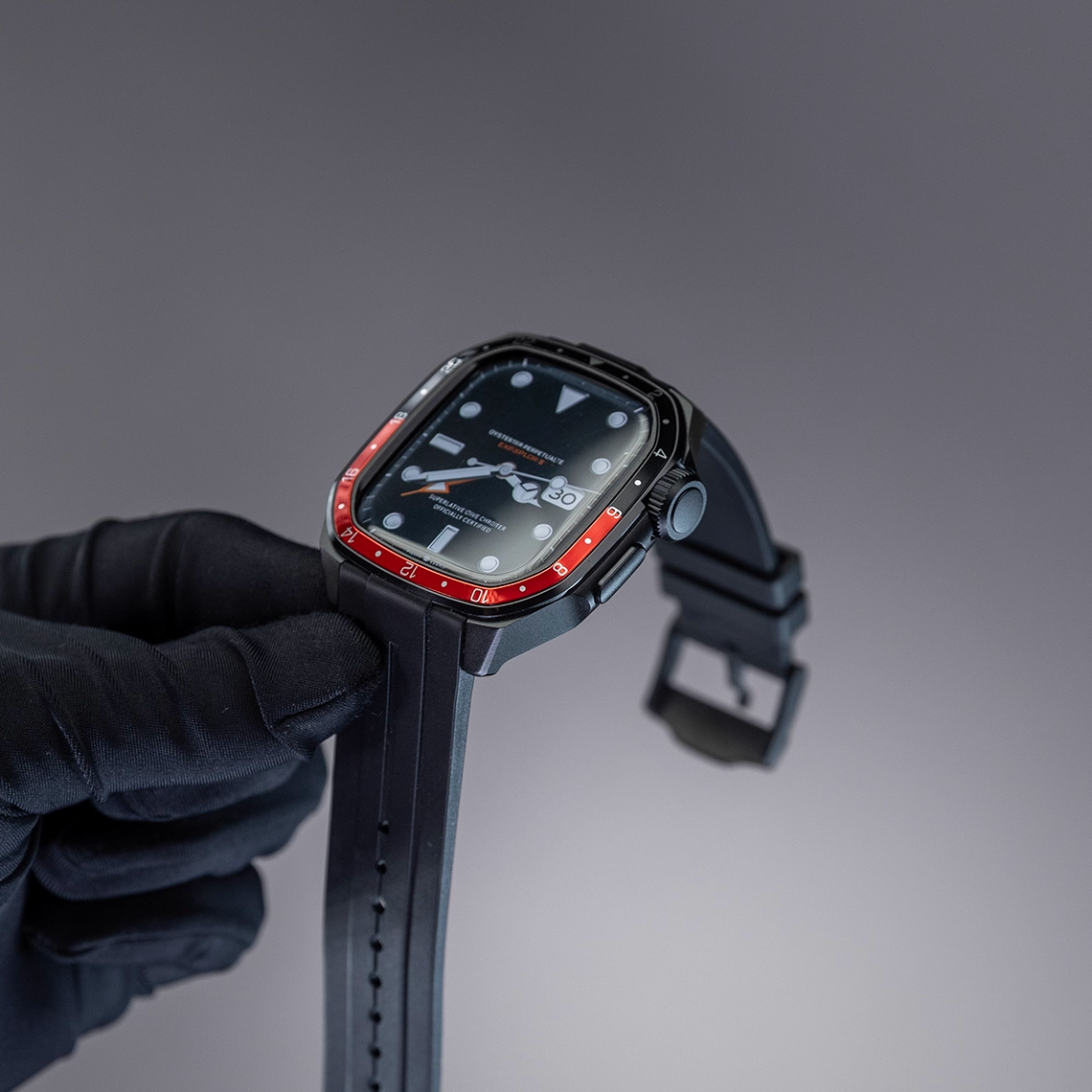 【Series10/11専用】プレミアムベゼルシリコンバンド【アップルウォッチ】