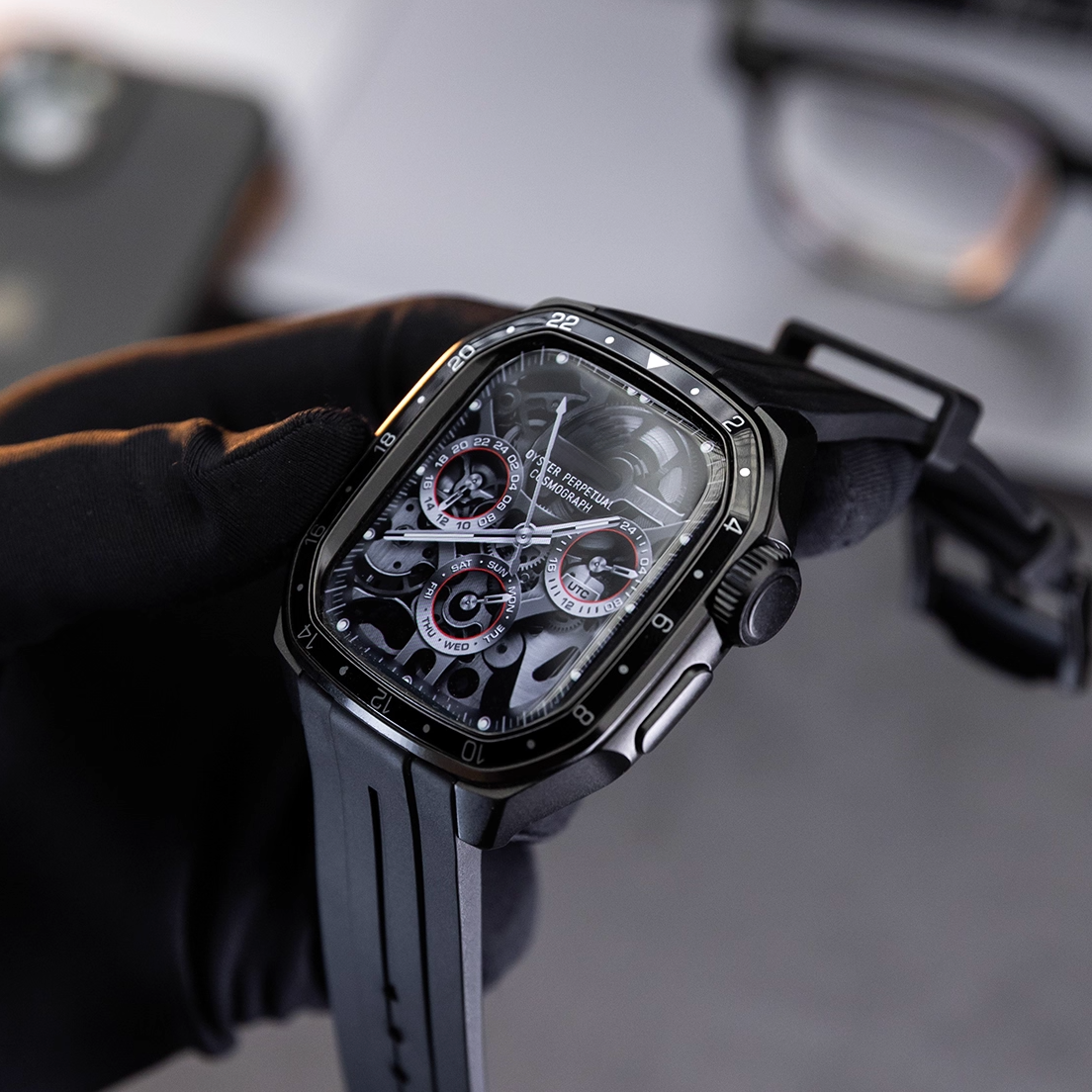 【Series10/11専用】プレミアムベゼルシリコンバンド【アップルウォッチ】