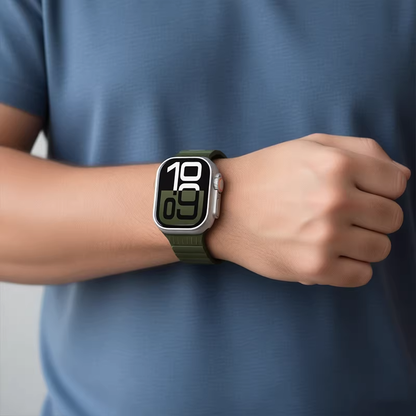 【選べる12色】スマートリブシリコンバンド【アップルウォッチ】