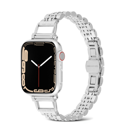 [4 colors available] Square buckle steel band [Apple Watch]