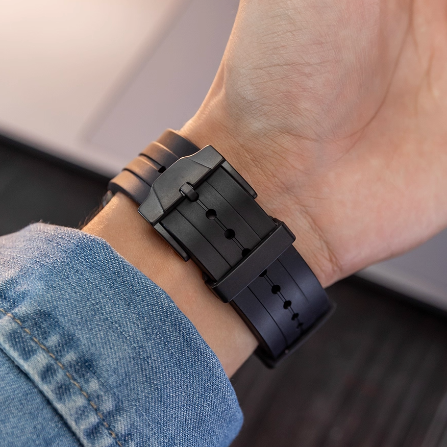 【Series10/11専用】プレミアムベゼルシリコンバンド【アップルウォッチ】