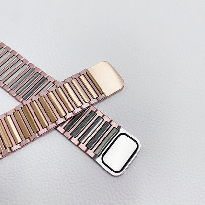 【バイカラー】2トーンマグネットメタルバンド【アップルウォッチ】