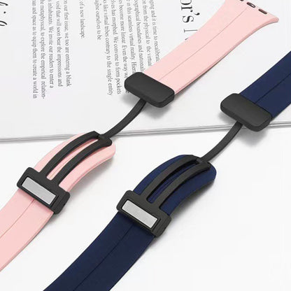 [15 colors available] Magnetic Flex Silicone Band [Apple Watch]