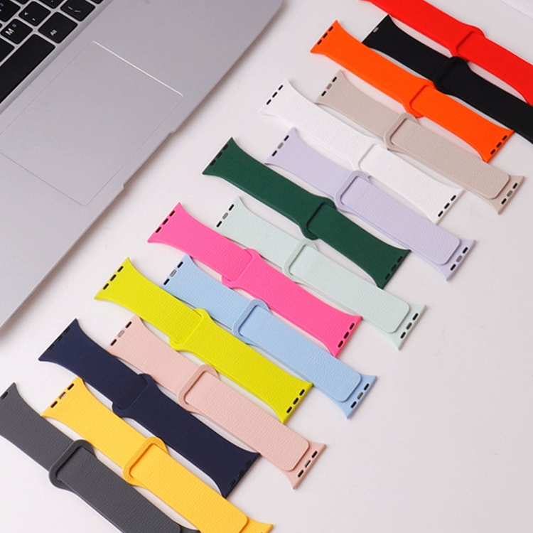 【独特な質感】ロックテクスチャシリコンバンド【アップルウォッチ】