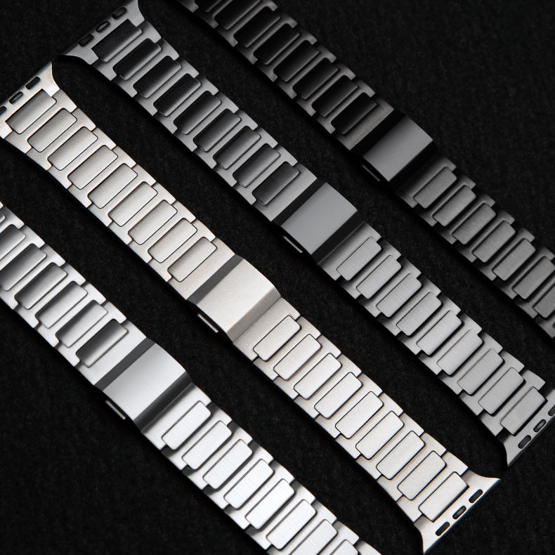 [Titanium Shine] Magnetic Clasp Titanium Band [Apple Watch]