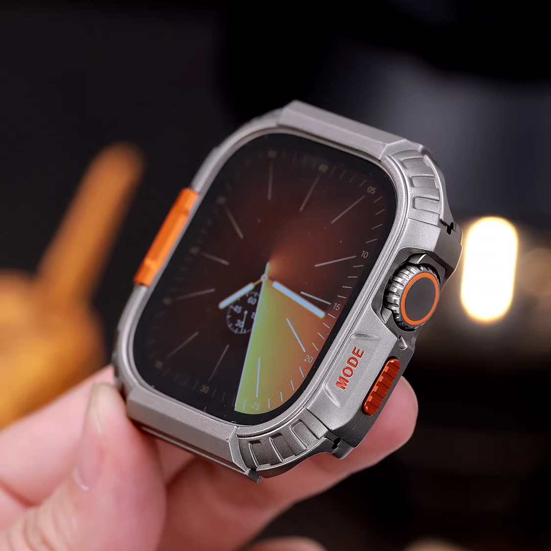 【フィルム付タイプ】メタルPCボディ保護ケース【アップルウォッチ】