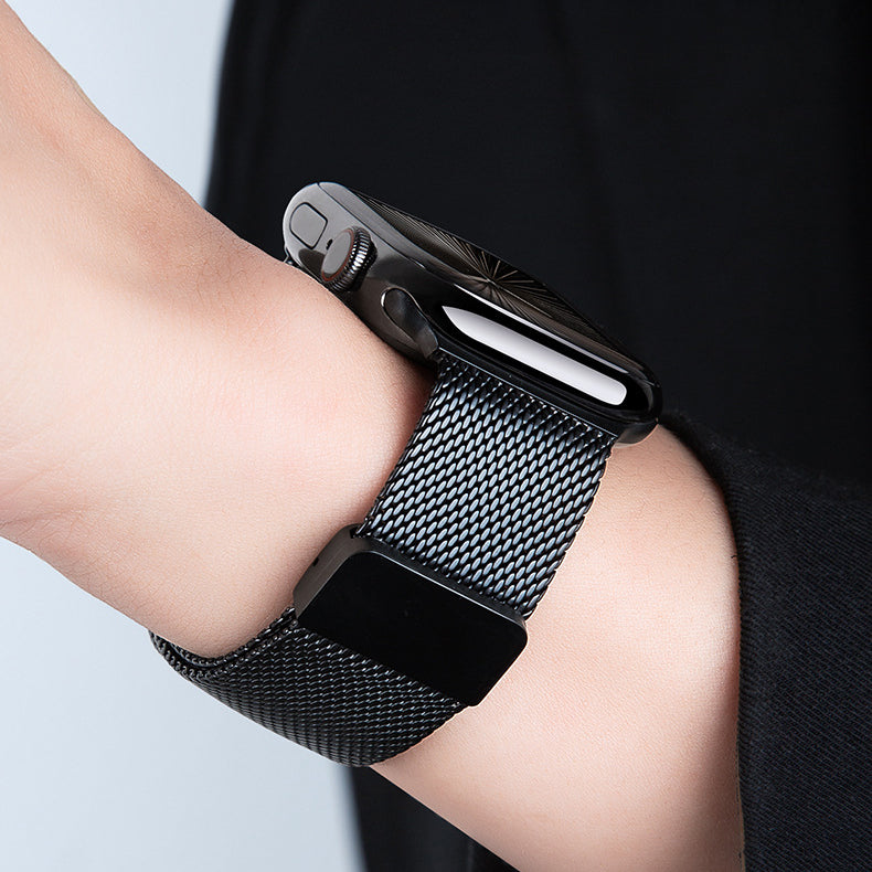 【超軽量】フルチタンミラネーゼバンド【アップルウォッチ】