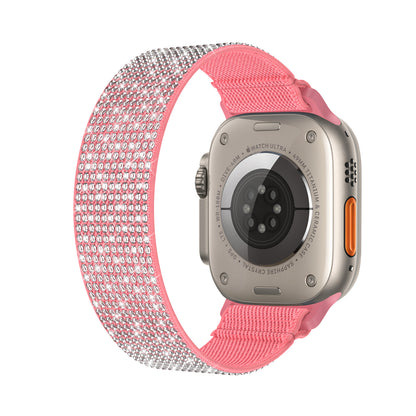 [5 colors available] Glitter mesh nylon band [Apple Watch]