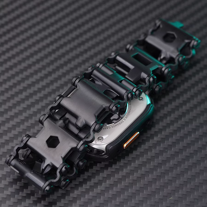 【シルバークラウン】マルチツールステンレスバンド【アップルウォッチ】