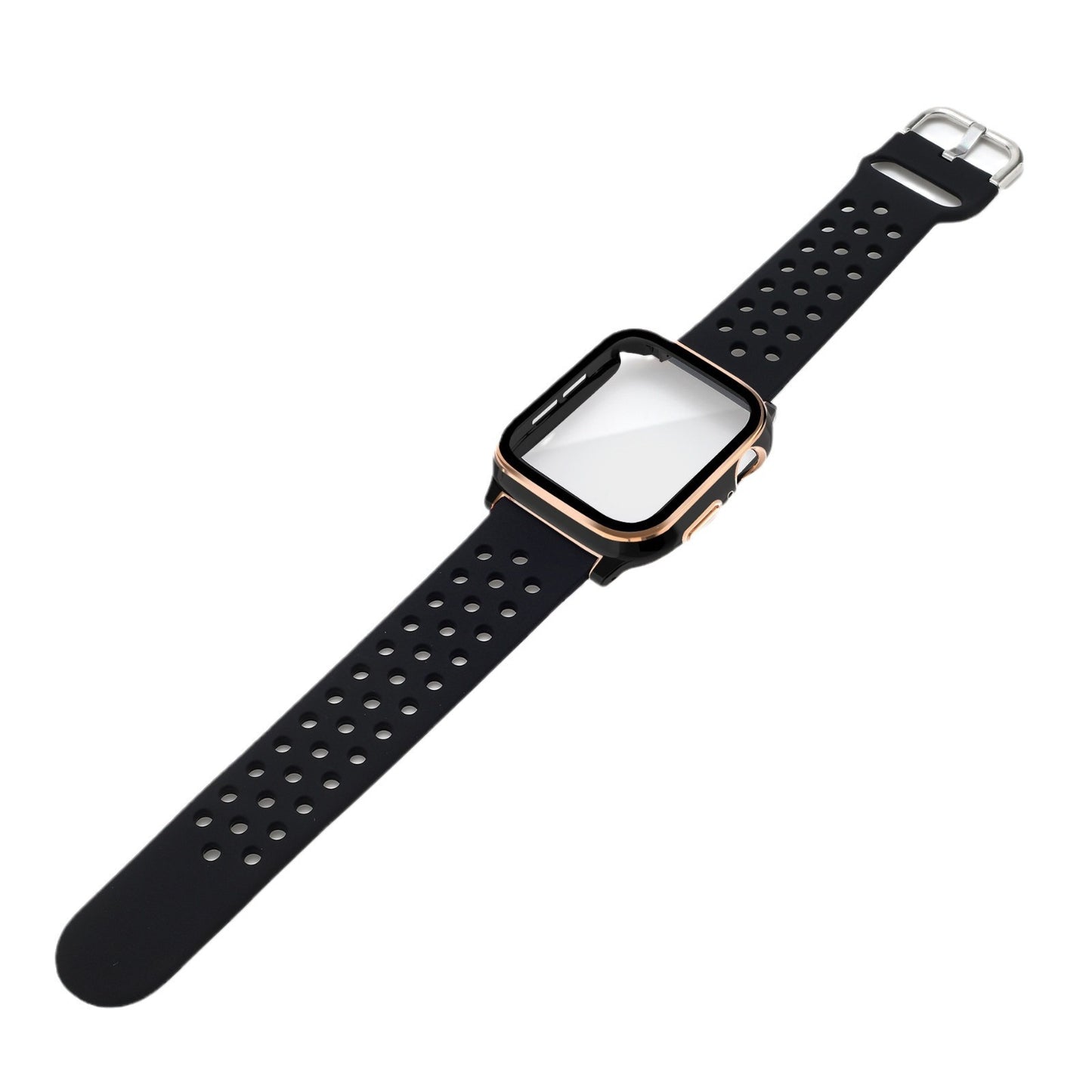 [Cover and case integrated] Breeze Dot Silicone Band [Apple Watch]