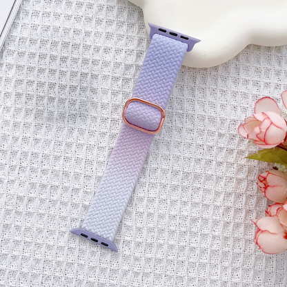 【やさしい色合い】グラデーションナイロンバンド【アップルウォッチ】