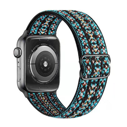 [23 colors available] Nylon braided stretch band [Apple Watch]