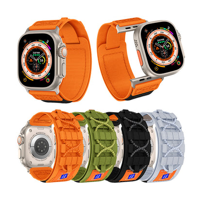 [4 colors available] Sport Solo Loop Nylon Band [Apple Watch]