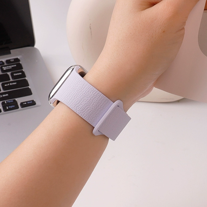 【独特な質感】ロックテクスチャシリコンバンド【アップルウォッチ】