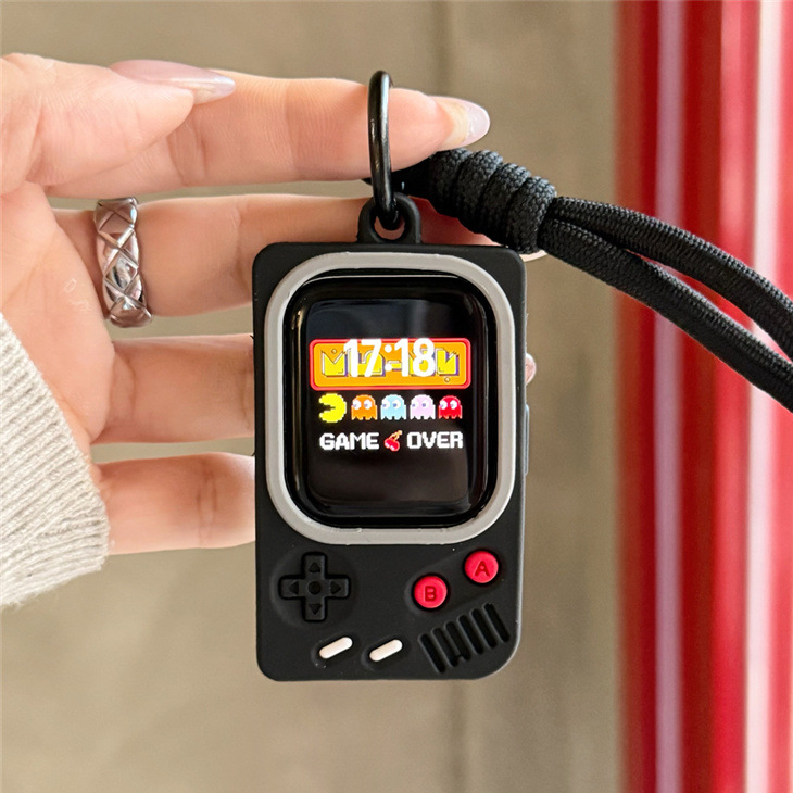 【ガラス無し両面保護】レトロゲームデザインケース【アップルウォッチ】
