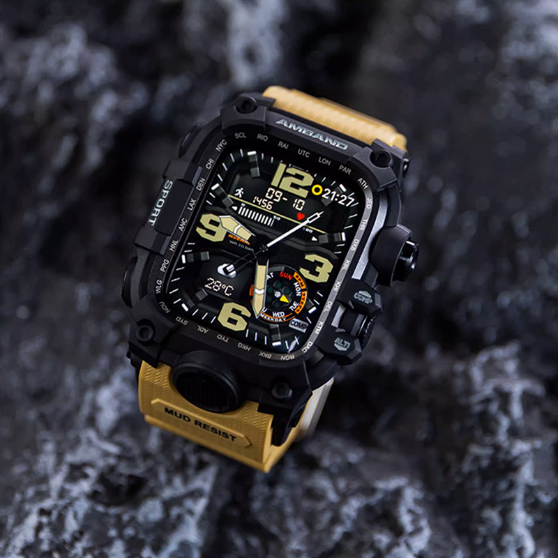 [Shock-resistant] Metal protective TPU band [Apple Watch]