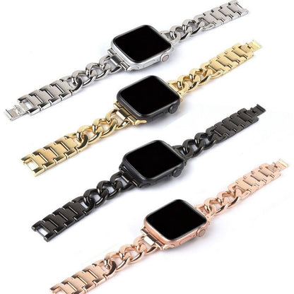 [4 colors available] Elegant chain link band [Apple Watch]