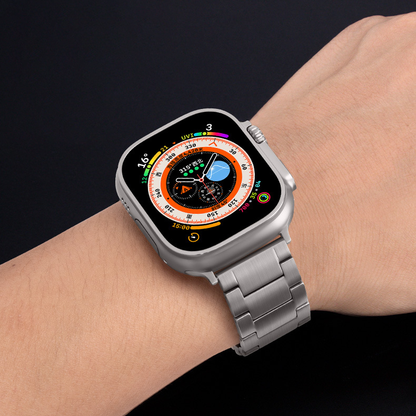 【工具不要】ツールレスチタンメタルバンド【アップルウォッチ】