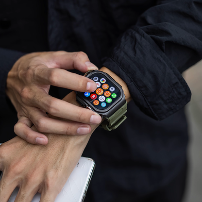 【Ultra専用モデル】メカニカルガードケースバンド【アップルウォッチ】