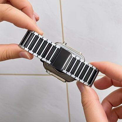 【バイカラー】2トーンマグネットメタルバンド【アップルウォッチ】