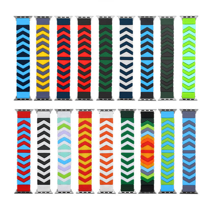 [18 colors available] Elastic silicone band [Apple Watch]