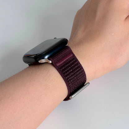 【ストレスフリー装着】カラフルナイロンマジックバンド【アップルウォッチ】