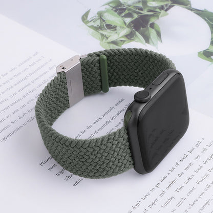 [37 colors available] Stretch buckle nylon band [Apple Watch]