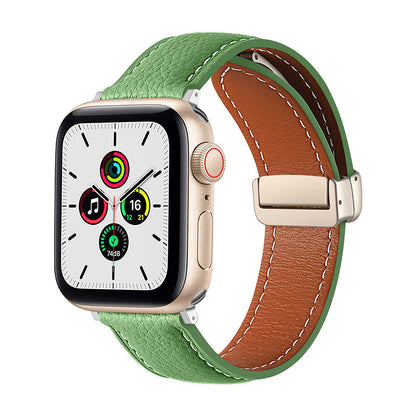 【全8色】マグネットバックルペブルレザーバンド【アップルウォッチ】 - Apple Watchバンド専門通販【BELTIES(ベルティーズ)】