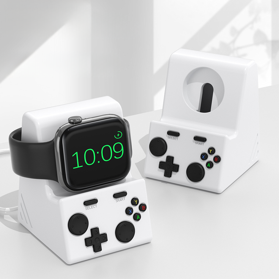 【遊び心満点】ゲームデザイン充電スタンド【アップルウォッチ】