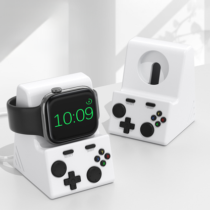 【遊び心満点】ゲームデザイン充電スタンド【アップルウォッチ】