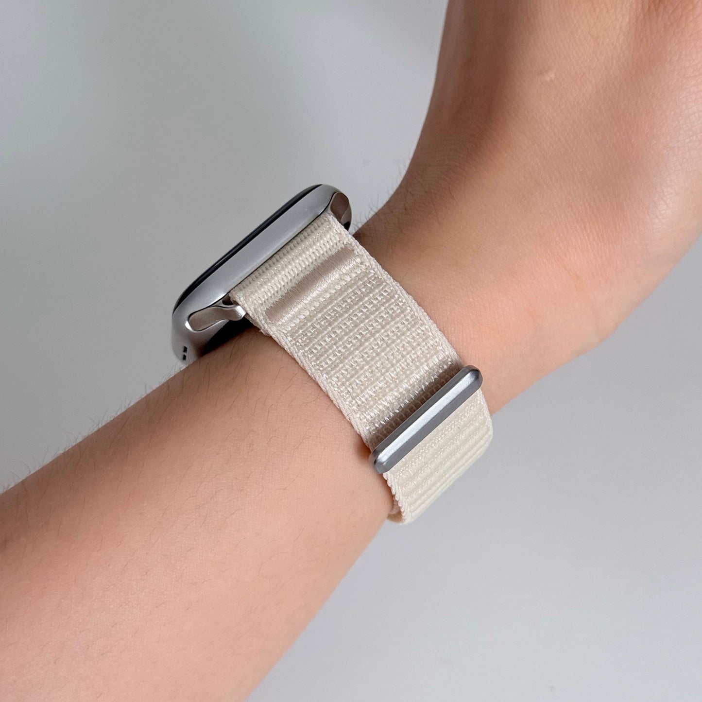 【ストレスフリー装着】カラフルナイロンマジックバンド【アップルウォッチ】