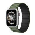 [Easy to wear] Magnetic Link Silicone Band [Apple Watch]