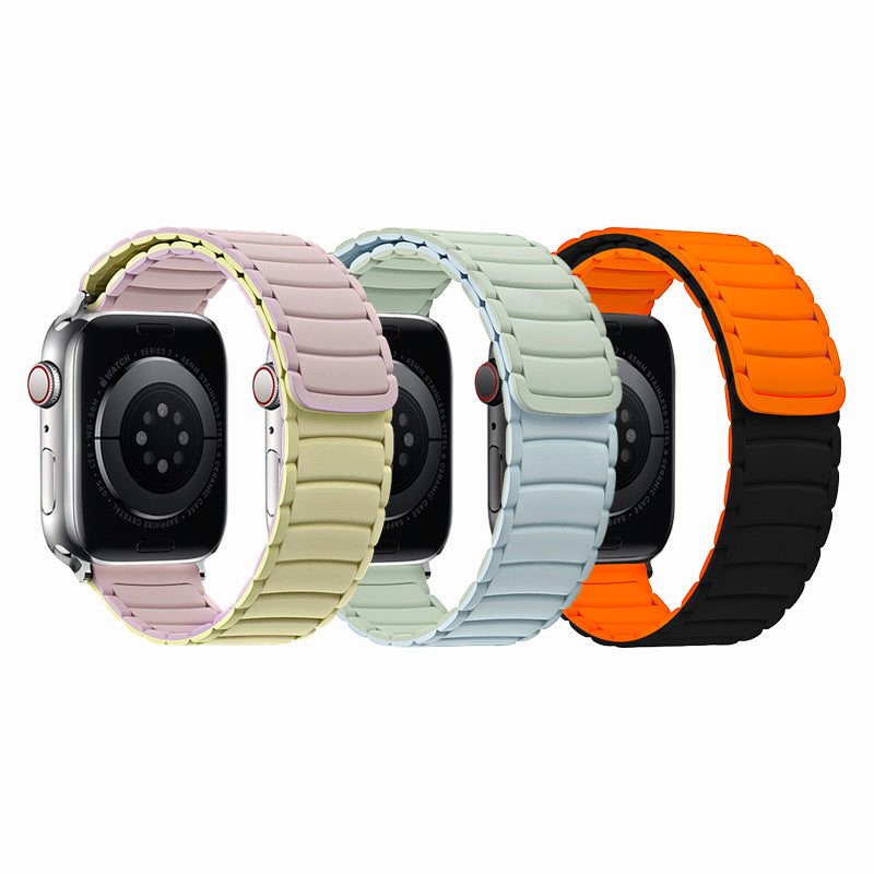 Reversible Dual-Color Magnetic Band for Apple Watch
