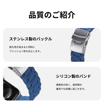 [10 colors available] Air hole silicone band [Apple Watch]