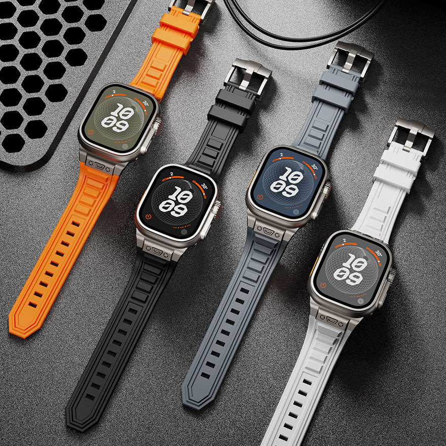 [8 colors available] Resilience Silicone Band [Apple Watch]