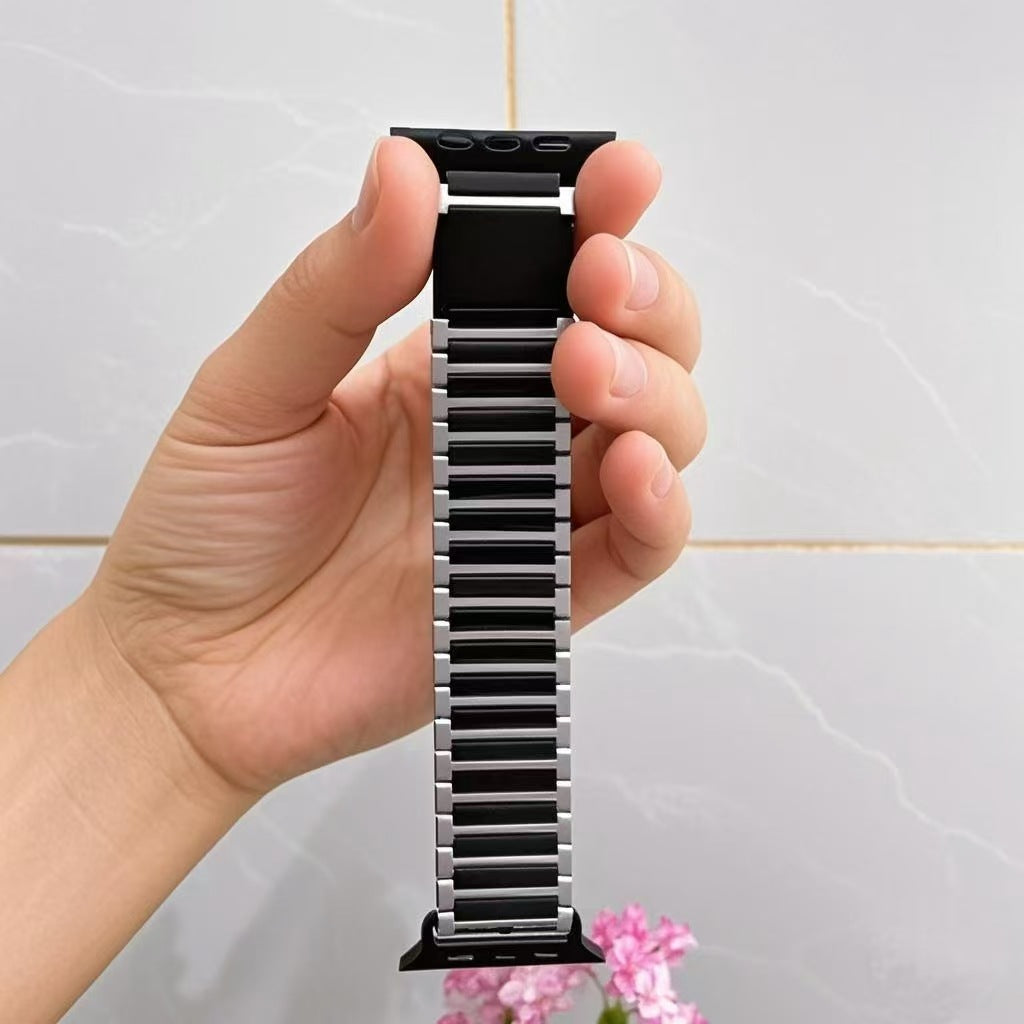 【バイカラー】2トーンマグネットメタルバンド【アップルウォッチ】